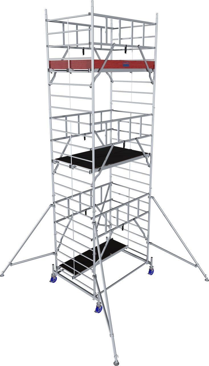 Krause ProTec XXL alumínium gurulóállvány, széles kivitel, munkamagasság: 7.3 m termék fő termékképe