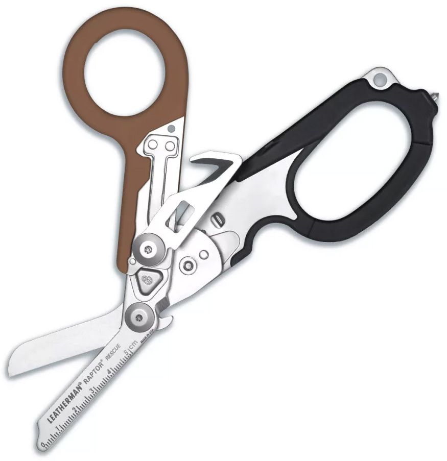 Leatherman RAPTOR Rescue orvosi olló Utility tokkal, fekete-homok termék fő termékképe