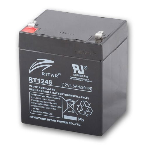 Ritar RT1245E-F1 zárt ólomakkumulátor 12 V/4,5 Ah termék fő termékképe