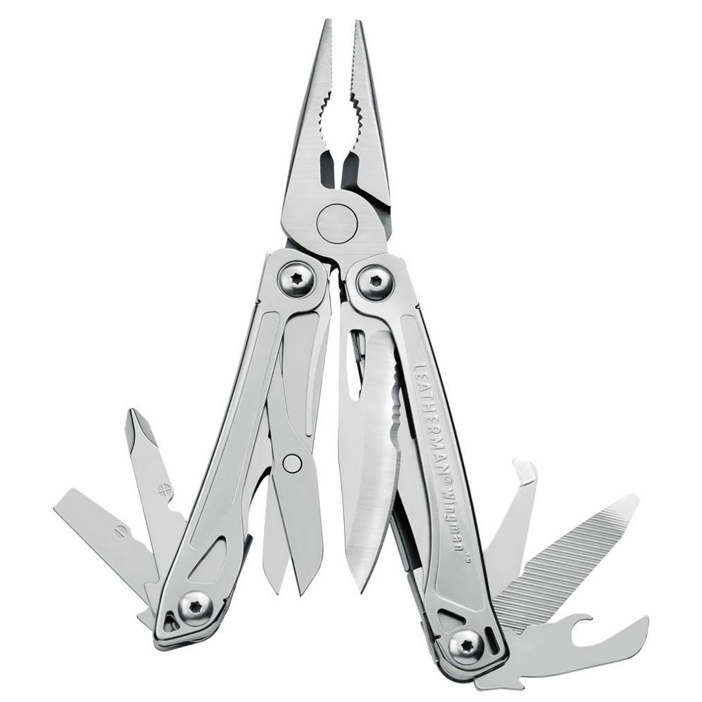 Leatherman WINGMAN multiszerszám, ezüst színű termék fő termékképe